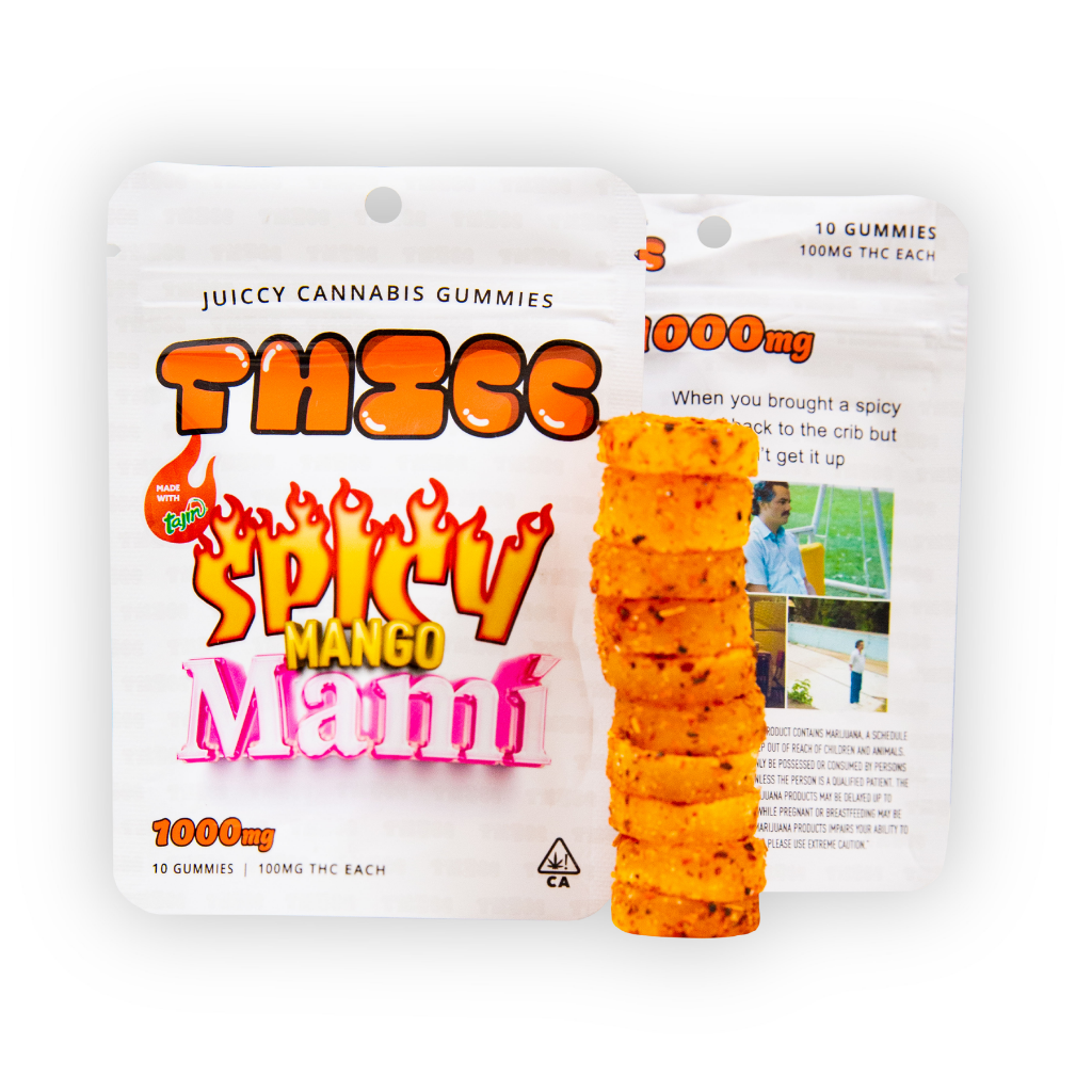1000mg Thicc Gummies Spicy Mango 🥭