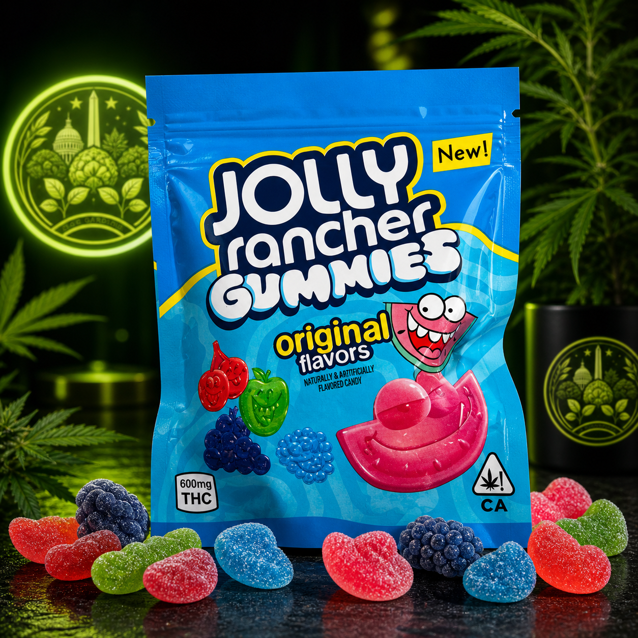 Jolly Rancher Gummies – 600MG