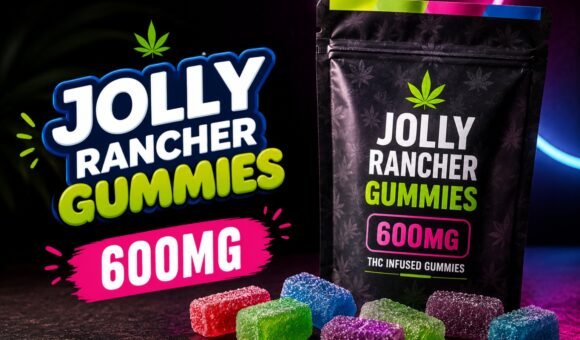 Jolly Rancher Gummies 600MG_ Nostalgia Flavor, Real THC Math
