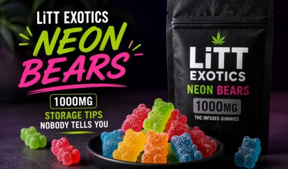 LiTT Exotics Neon Bears 1000MG_ Storage Tips Nobody Tells You