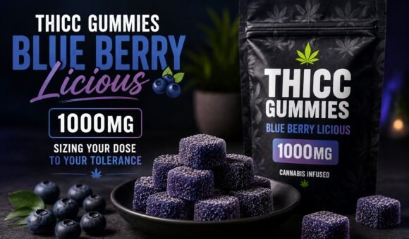 Thicc Gummies Blue Berry Licious 1000MG_ Sizing Your Dose to Your Tolerance